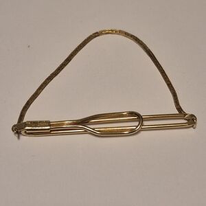 SWANK Gold Tie Clip
